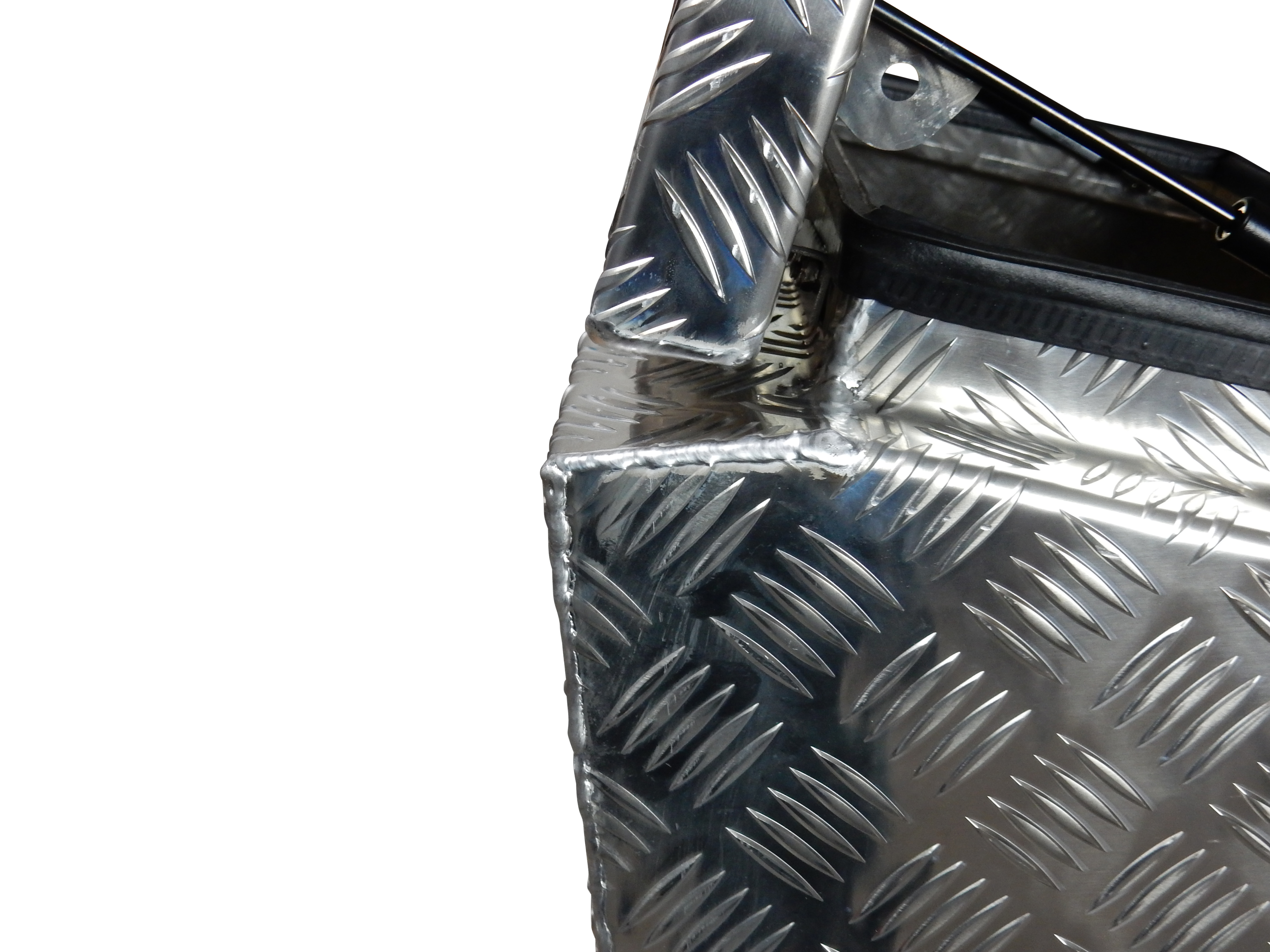 Pritschenkasten - Pritschenbox Aluminium, Deckel abgeschrägt | 700x450x400  | 60-000-320